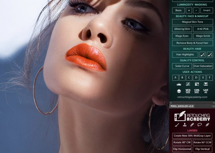 Ra beauty retouch panel 3.3 with pixel juggler for photoshop mac